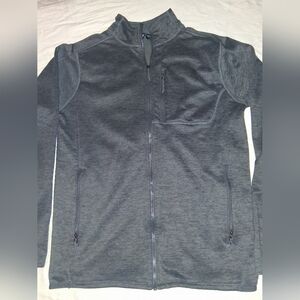 The North Face Men's Charcoal Zip-Up Sweater